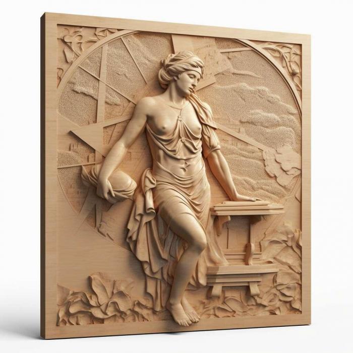 نموذج ثلاثي الأبعاد لآلة CNC 3D Art 